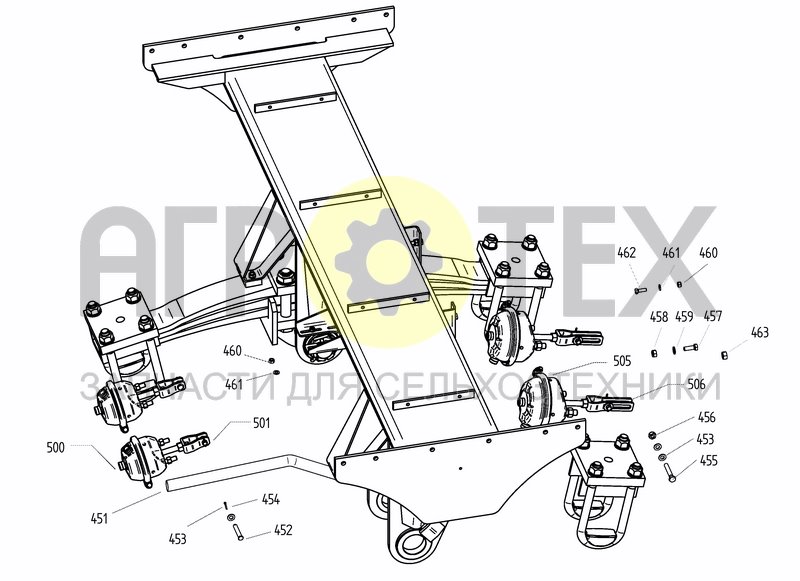 Чертеж BPW EQUIPMENT COMPRESSED AIR -A 2014; -0110