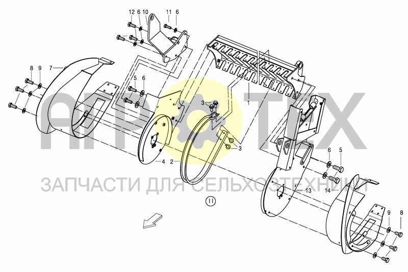 Чертеж PICK-UP 1.9 SRCAPPER