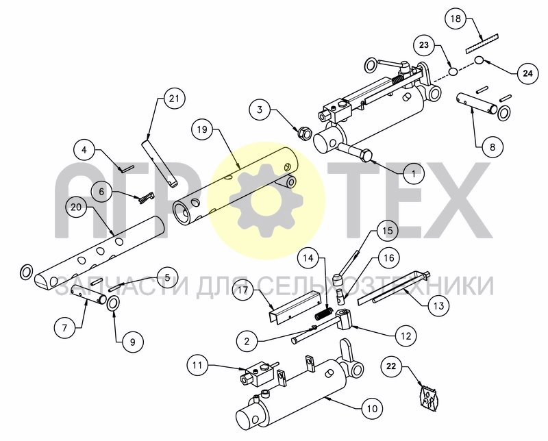 Чертеж DRAWBAR