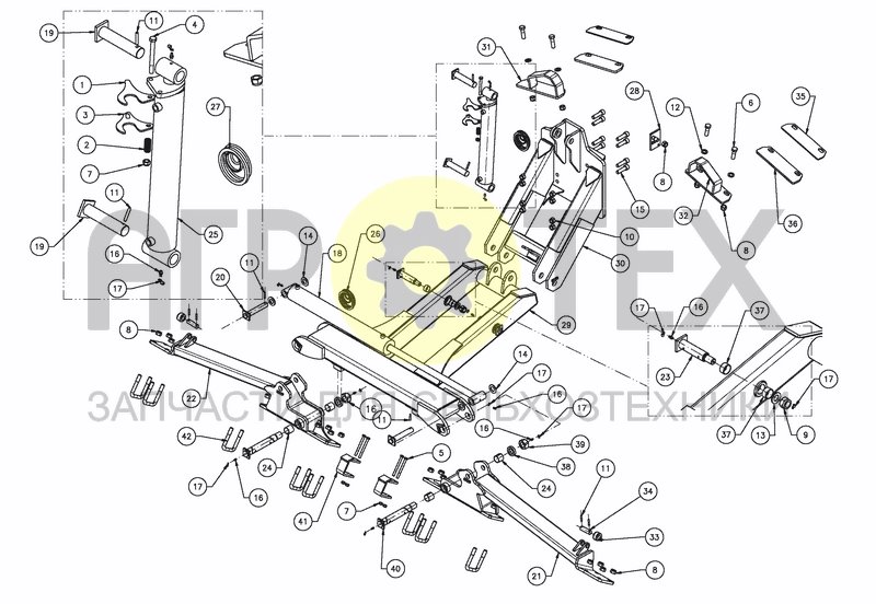 Чертеж ROLLER LINKAGE