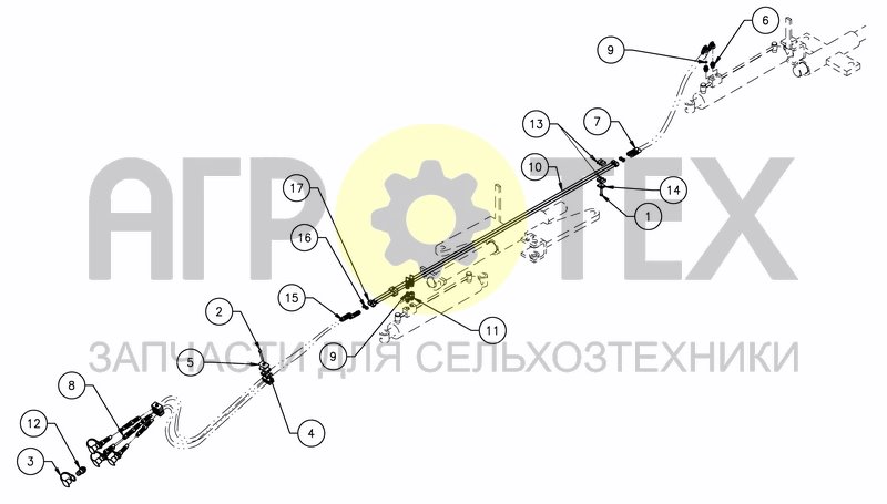 Чертеж HYDRAULIC VARIO SYSTEM