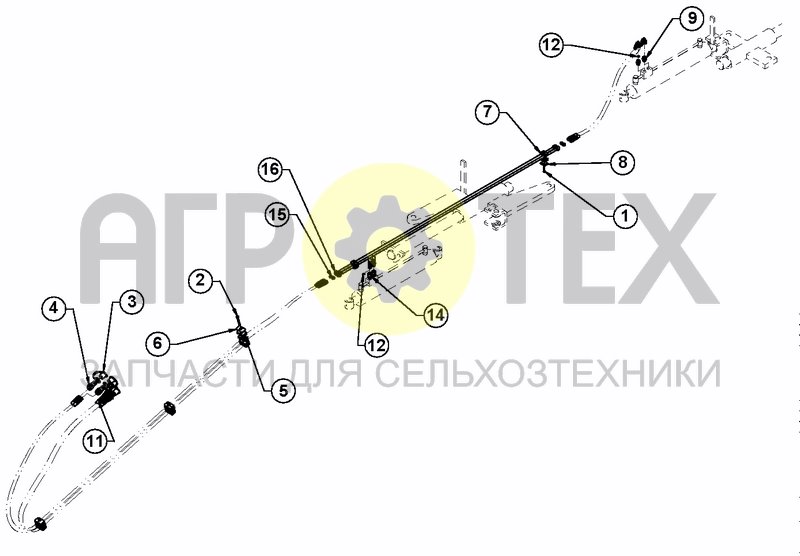 Чертеж HYDRAULIC VARIO SYSTEM