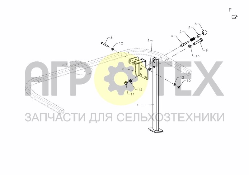 Чертеж PARKING STAND