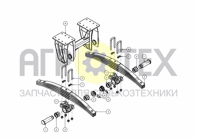 Чертеж ASSEMBLY FLAT SPRING