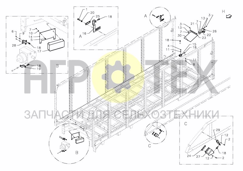 Чертеж CONTROL UNIT