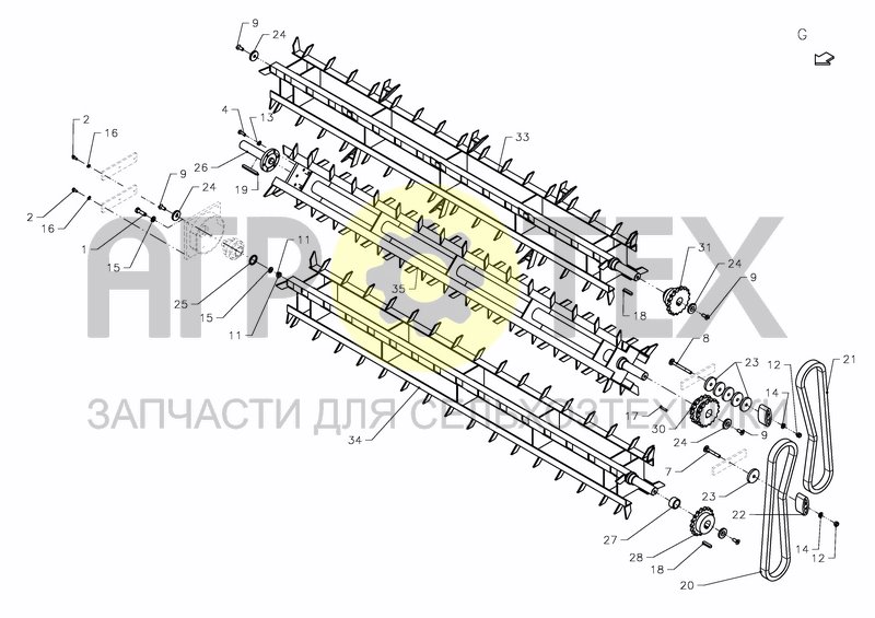 Чертеж ROLLER