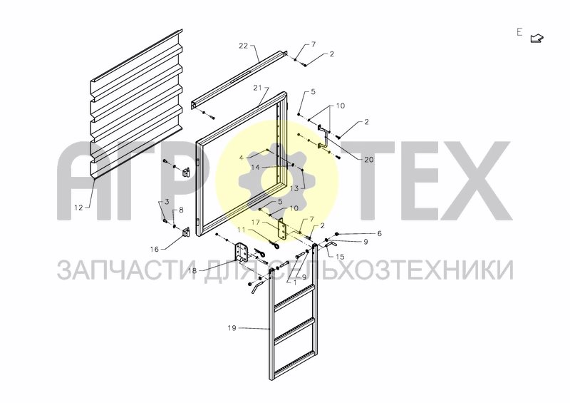 Чертеж SIDE DOOR