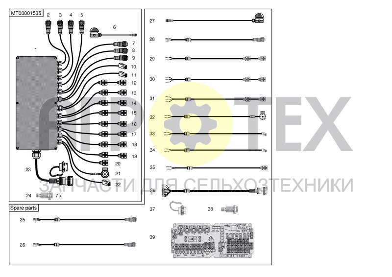 Чертеж ISO BUS BOX