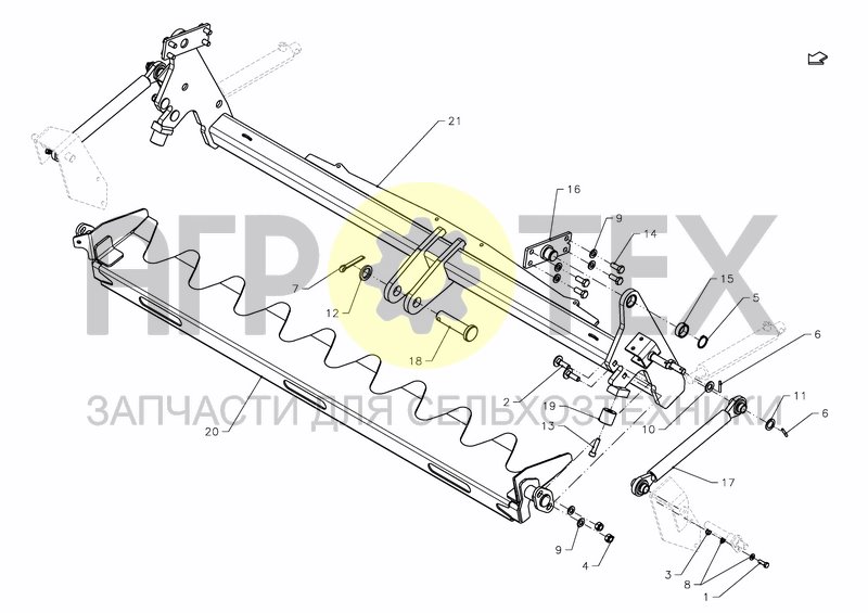 Чертеж PICK-UP GUIDING