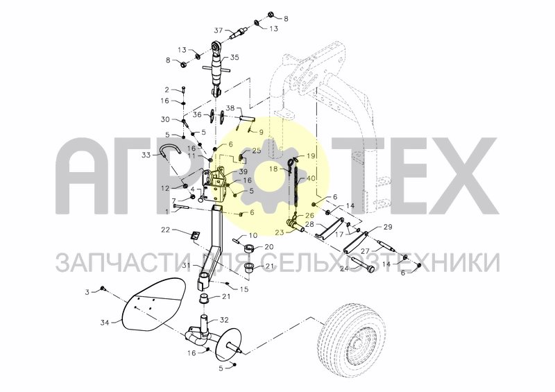 Чертеж CONTACT ROLLER OPTION