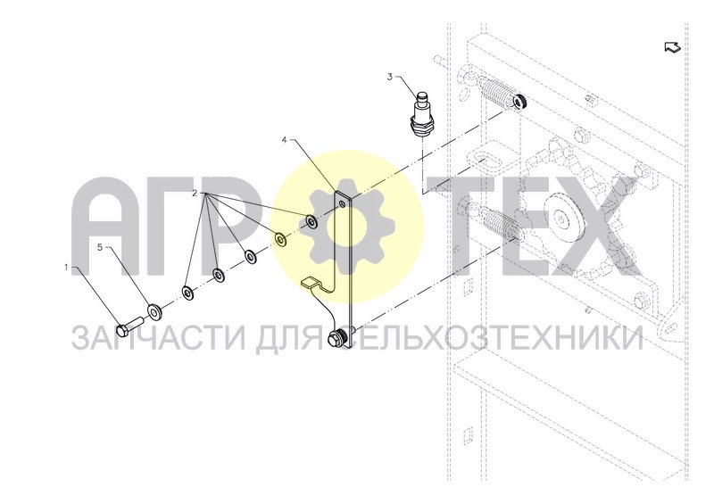 Чертеж SENSOR ROLLERS OPTION