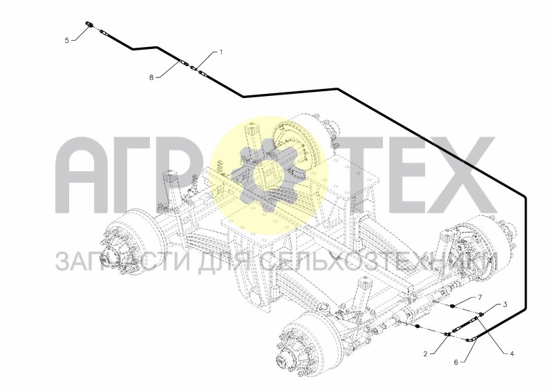 Чертеж HYDR.DEVICE FOLLOWING STEERING