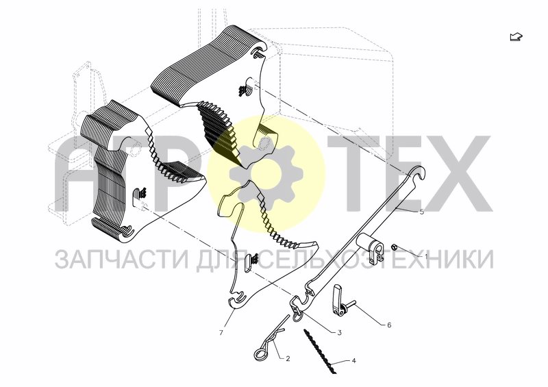 Чертеж REPLACEMENT BLADES OPTION