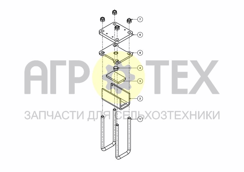 Чертеж CLAMPS