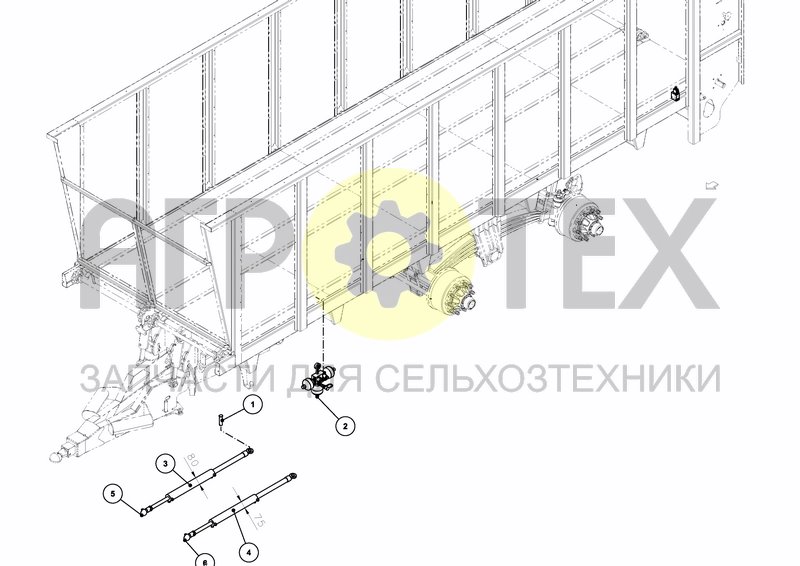 Чертеж FORCED STEERING