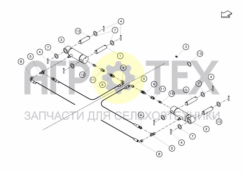 Чертеж HEADLAND KIT