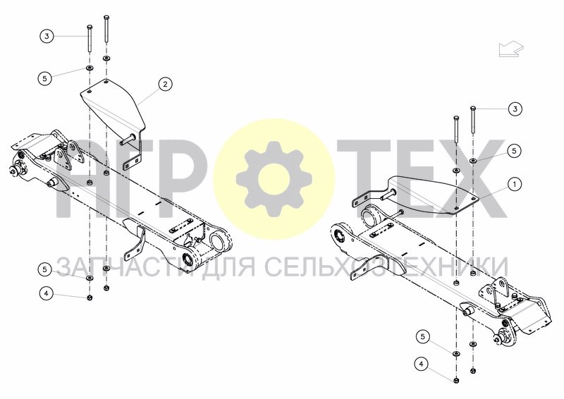 Чертеж SMOOTH FOLDING OPTION