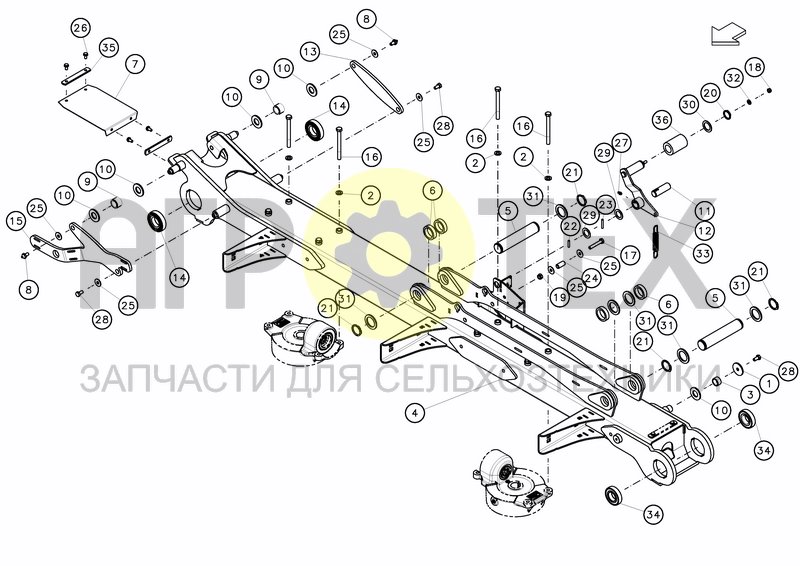 SIDE MACHINE RH 2 (№22 на схеме)