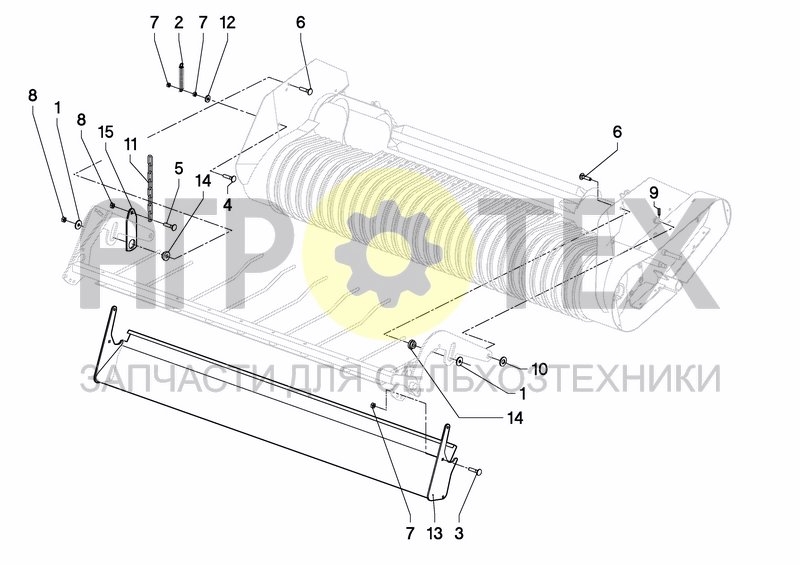 Чертеж PLATE, GUIDE (WPU)