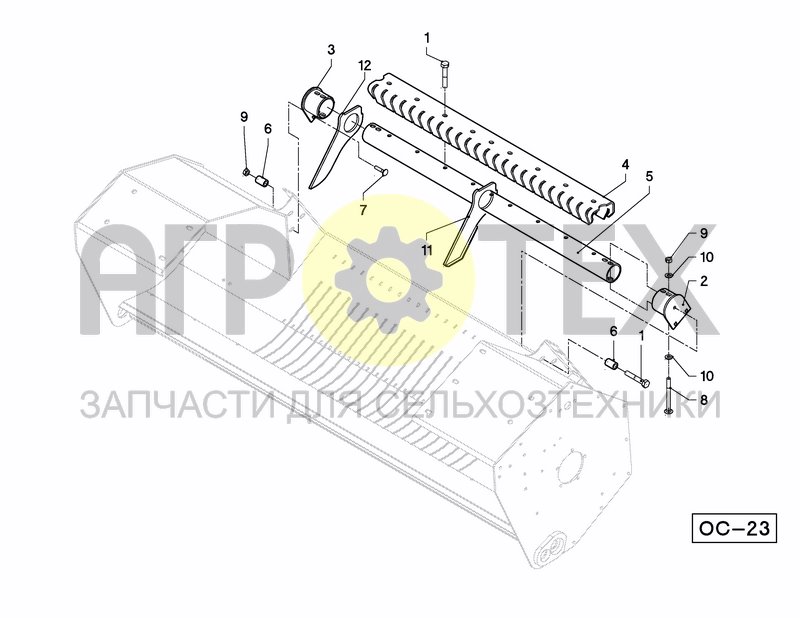 Чертеж FRAME, GUIDE (23-OC)