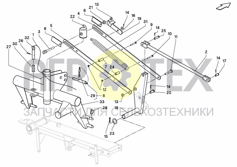 Чертеж HITCHING EQUIPMENT