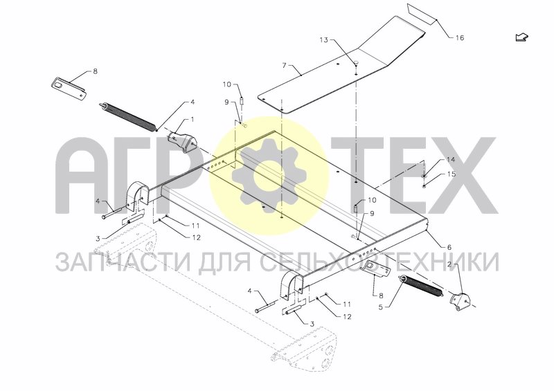 Чертеж RAMP, BALE, CPL.