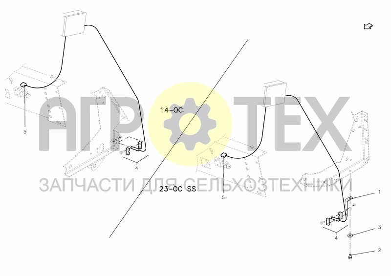 Чертеж SENSOR ASSEMBLY