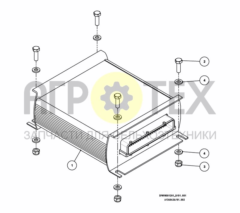 Чертеж CONTROL SYSTEM FMA 1