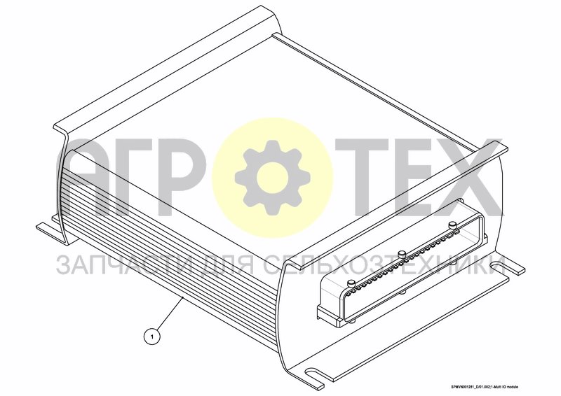 Чертеж CONTROL SYSTEM FMA 1