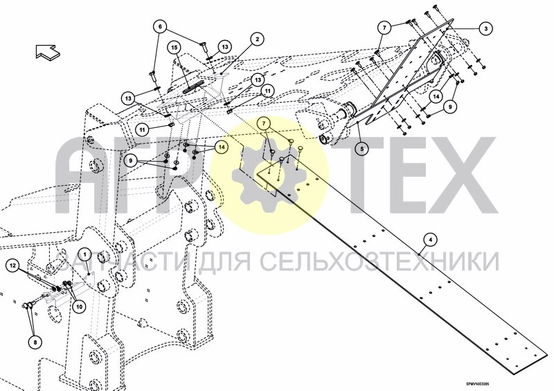 Чертеж MAIN FRAME