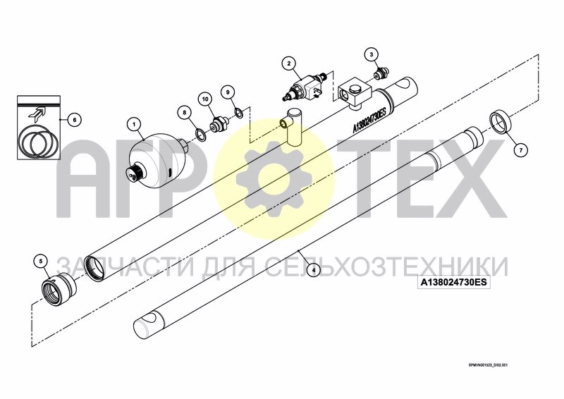 Чертеж HYDRAULICS 27---30m [3PF]