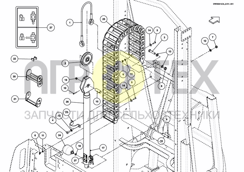 Чертеж LIFTFRAME HC 18---21M