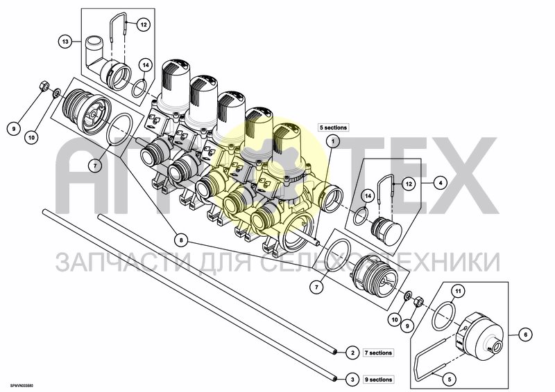 Чертеж CONTROL SYSTEM FMA 1