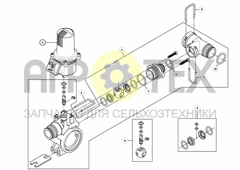 Чертеж CONTROL SYSTEM FMC 5/7/9 +OILCIRCUIT