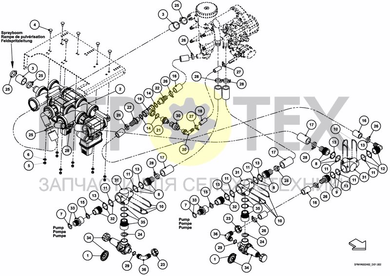 Чертеж VALVESET 2*200/250 L, CONNECTED iXclean Pro