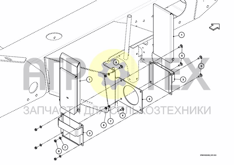 Чертеж AIR BRAKE