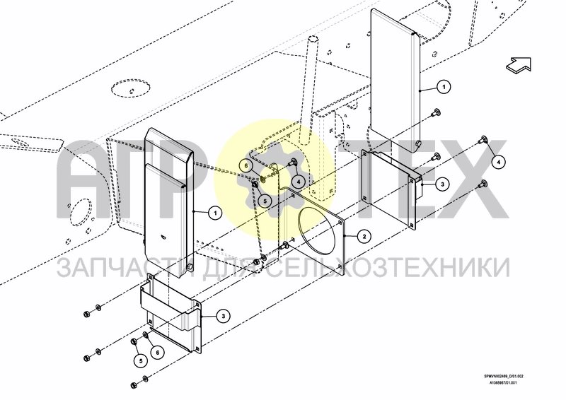 Чертеж AIR BRAKE