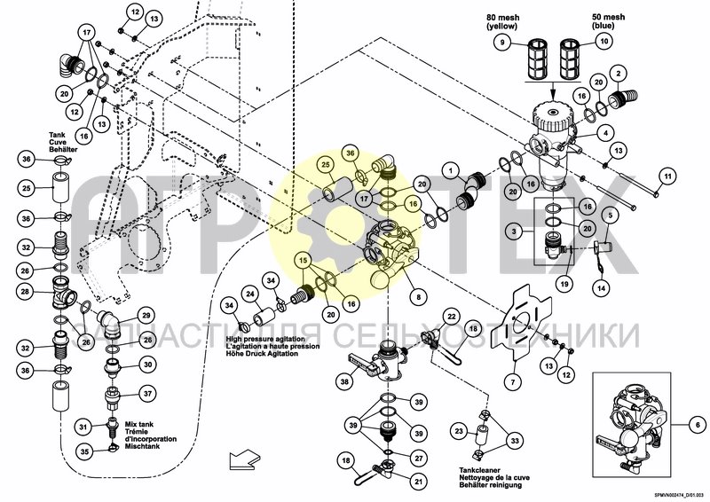 Чертеж VALVESET 200/250 L iXclean