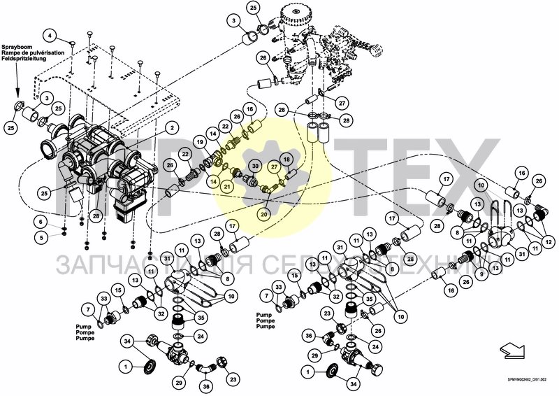 Чертеж VALVESET 2*200/250 L, CONNECTED iXclean Comfort