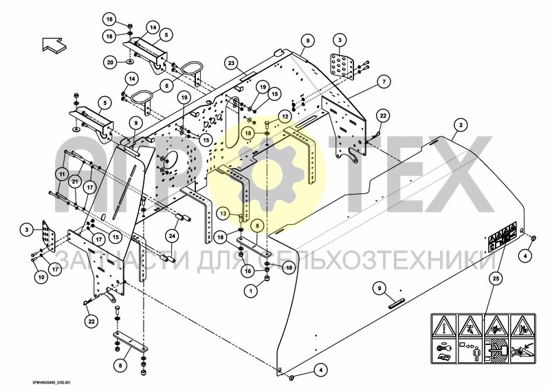 Чертеж CONTROL BOX 18---24m [2PF]