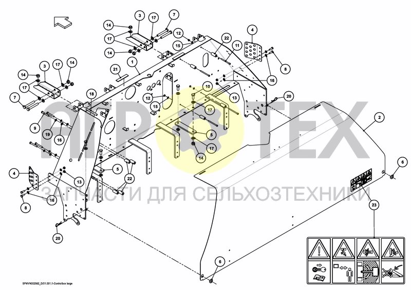 Чертеж CONTROL BOX 27---30m [3PF]