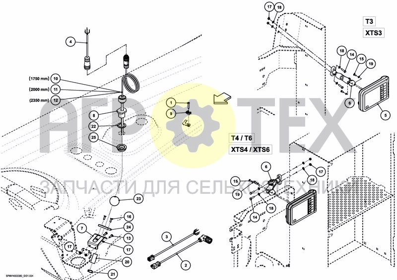 Чертеж LEVEL INDICATOR ELECTRIC