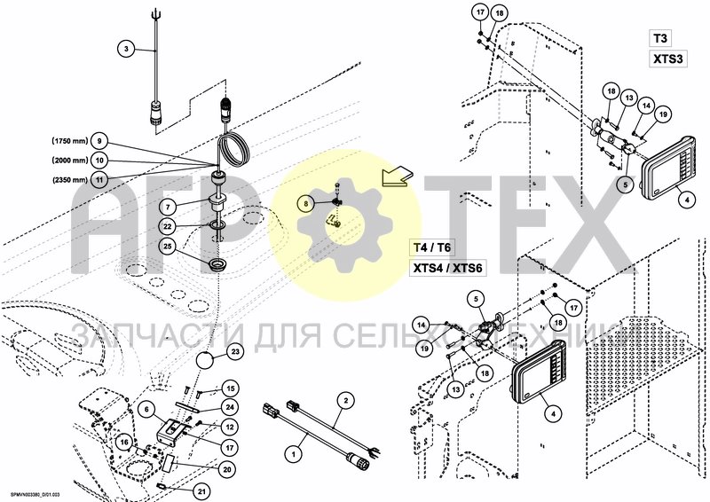 Чертеж LEVEL INDICATOR ELECTRIC