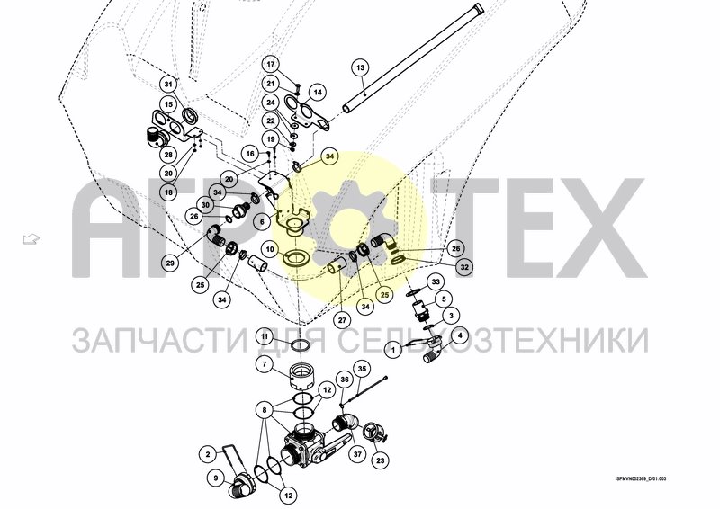 Чертеж MAIN TANK, AGITATION