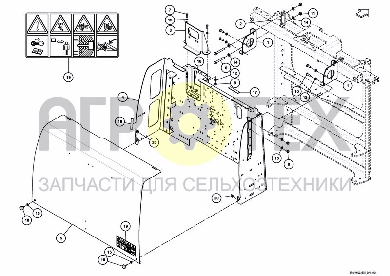 Чертеж CONTROL BOX 18---21M