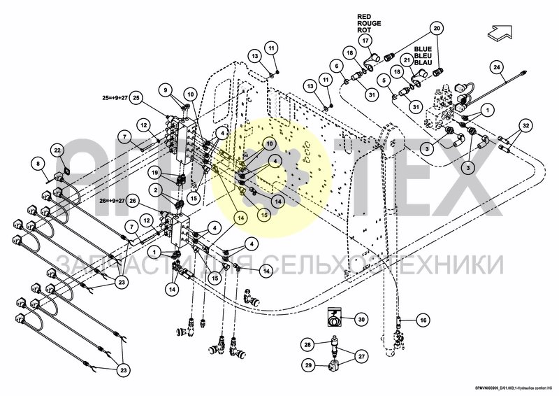 Чертеж HYDRAULICS COMFORT 2 24M