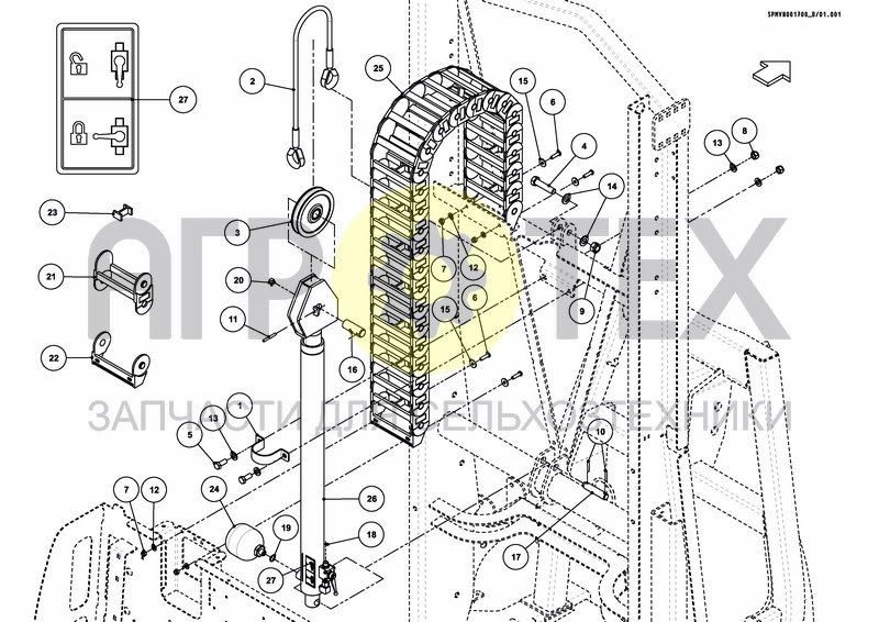 Чертеж LIFTFRAME HC 18---21M