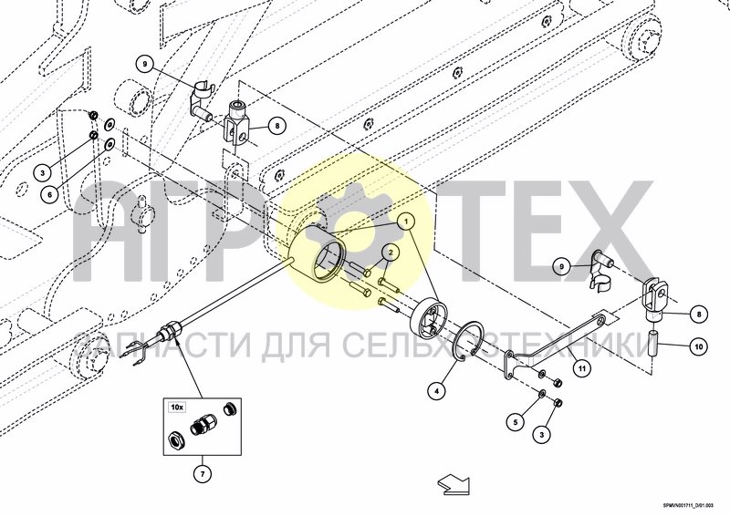 Чертеж MIDDLESECTION HC 18---21M