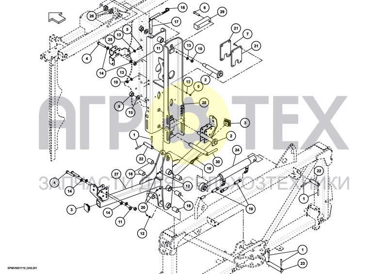 Чертеж MIDDLESECTION HC 24---30M