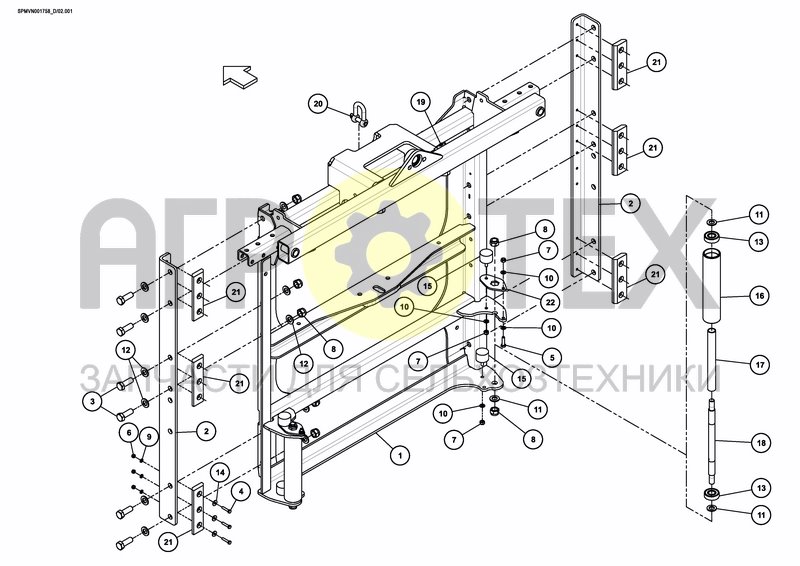 Чертеж MIDDLESECTION HC 24---30M